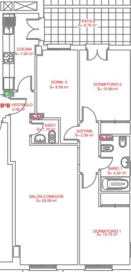 3Br Apartment With Parking And Patio In The Center By Rems 马拉加 外观 照片